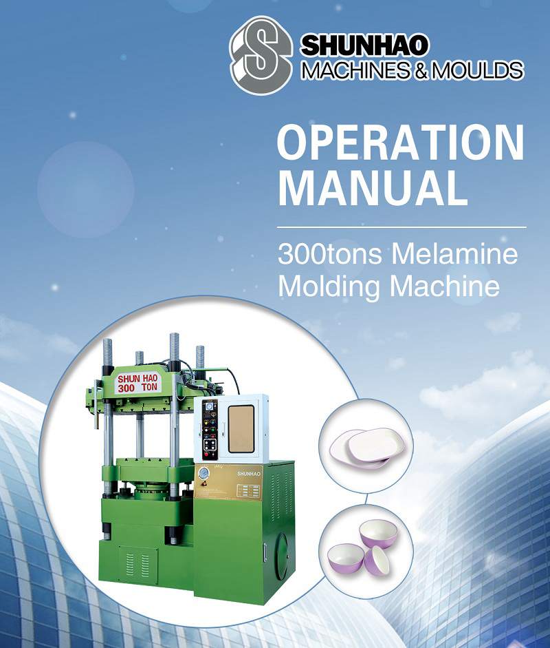 melamine tableware مشین کے لئے آپریشن دستی