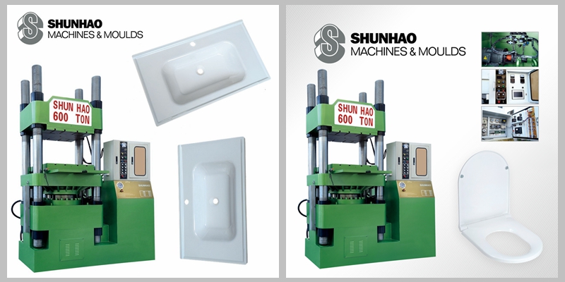 600 ton automatic melamine ware molding machine