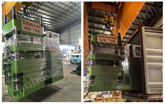 400 tons tableware melamine molding machine shipment from Shunhao Factory 400 tons tableware melamine molding machine shipment from Shunhao Factory