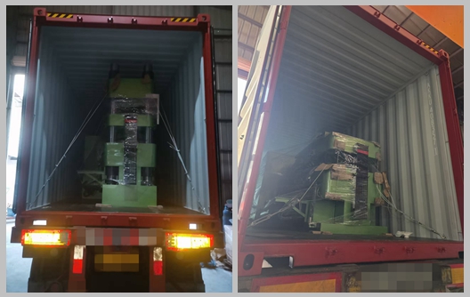 Shunhao Automatic Split Cup Molding Machine and Grinding Machine Shipment